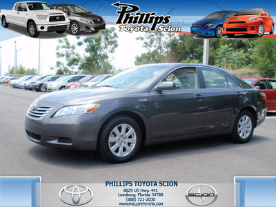 toyota camry hybrid 2007 gray sedan camry hybrid 4 cylinders front wheel drive automatic 34788