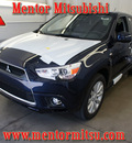 mitsubishi outlander sport 2011 dk  blue se gasoline 4 cylinders all whee drive automatic 44060