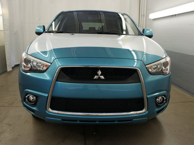 mitsubishi outlander sport 2011 lt  blue se gasoline 4 cylinders all whee drive automatic 44060