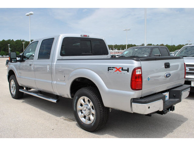 ford f 250 super duty 2011 silver lariat biodiesel 8 cylinders 4 wheel drive automatic with overdrive 77388