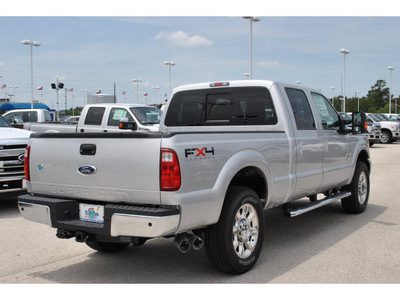 ford f 250 super duty 2011 silver lariat biodiesel 8 cylinders 4 wheel drive automatic with overdrive 77388