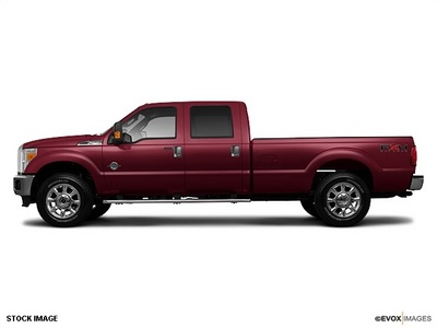 ford f 250 super duty 2011 royal red metallic king ranch biodiesel 8 cylinders 4 wheel drive automatic with overdrive 77388