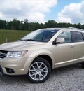 dodge journey 2011 gold suv crew flex fuel 6 cylinders front wheel drive not specified 44024