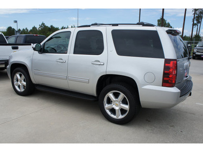 chevrolet tahoe 2011 silver suv lt flex fuel 8 cylinders 2 wheel drive 6 spd auto,elec cntlled 77090