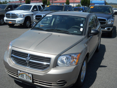 dodge caliber 2009 gold wagon sxt gasoline 4 cylinders front wheel drive cont  variable trans  99212