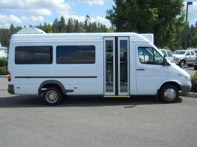 dodge sprinter cargo 2006 white van 3500 high roof 158 wb diesel 5 cylinders rear wheel drive 5 speed automatic 99212