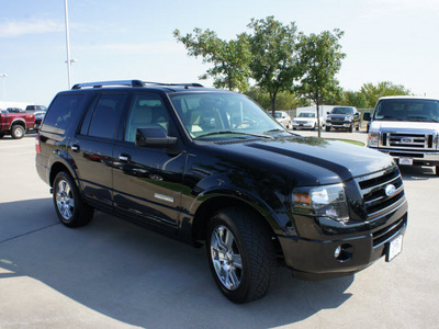 ford expedition 2008 black suv limited gasoline 8 cylinders 2 wheel drive automatic 76205