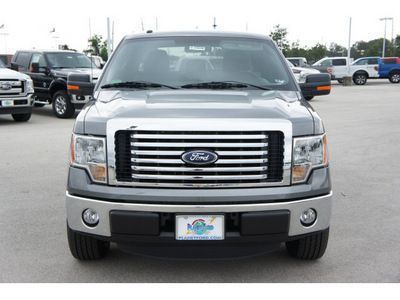 ford f 150 2011 gray xlt flex fuel 8 cylinders 2 wheel drive automatic 77388