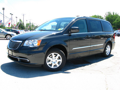 chrysler town and country 2011 dk  gray van touring flex fuel 6 cylinders front wheel drive automatic 45840