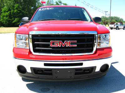 gmc sierra 1500 2010 red sle 4x4 z71 flex fuel 8 cylinders 4 wheel drive automatic 45840