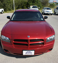 dodge charger 2006 red sedan se gasoline 6 cylinders rear wheel drive automatic 76205