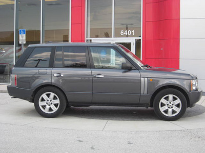 land rover range rover 2005 gray suv hse gasoline 8 cylinders 4 wheel drive automatic 33884