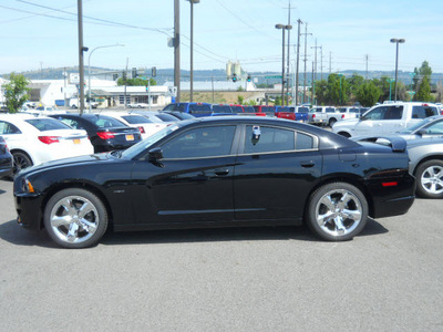 dodge charger 2011 black sedan gasoline 8 cylinders rear wheel drive shiftable automatic 99212