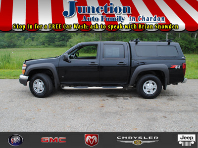 chevrolet colorado 2006 black lt gasoline 5 cylinders 4 wheel drive 4 speed automatic 44024