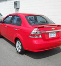 chevrolet aveo 2009 red sedan lt gasoline 4 cylinders front wheel drive automatic 99208