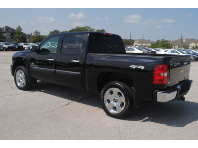 chevrolet silverado 1500 2011 black lt flex fuel 8 cylinders 4 wheel drive 6 spd auto 77090