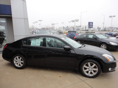 nissan maxima 2006 black sedan sl gasoline 6 cylinders front wheel drive automatic with overdrive 60462