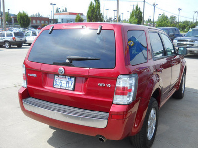 mercury mariner 2008 red suv v6 gasoline 6 cylinders all whee drive 4 speed automatic 99212