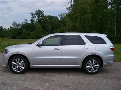 dodge durango 2011 silver suv heat gasoline 6 cylinders all whee drive not specified 44024