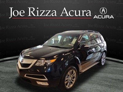 acura mdx 2011 lt  blue suv tech awd gasoline 6 cylinders all whee drive automatic with overdrive 60462