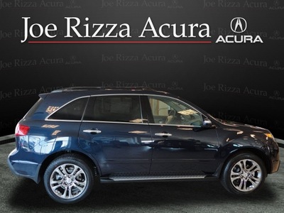 acura mdx 2011 lt  blue suv tech awd gasoline 6 cylinders all whee drive automatic with overdrive 60462