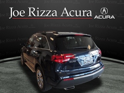 acura mdx 2011 lt  blue suv tech awd gasoline 6 cylinders all whee drive automatic with overdrive 60462