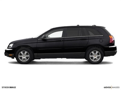 chrysler pacifica 2004 black wagon pacifica gasoline 6 cylinders all whee drive 4 speed automatic 45342