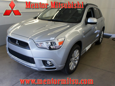 mitsubishi outlander sport 2011 silver se gasoline 4 cylinders front wheel drive automatic 44060