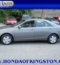 toyota camry 2003 gray sedan le v6 gasoline 6 cylinders front wheel drive automatic 12401