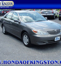 toyota camry 2003 gray sedan le v6 gasoline 6 cylinders front wheel drive automatic 12401