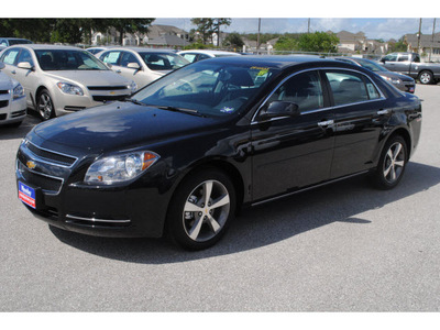 chevrolet malibu 2012 black sedan lt gasoline 4 cylinders front wheel drive 6 spd auto 77090