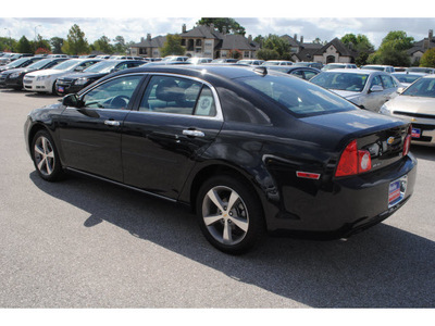 chevrolet malibu 2012 black sedan lt gasoline 4 cylinders front wheel drive 6 spd auto 77090