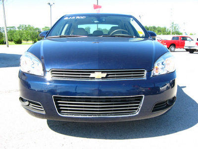 chevrolet impala 2007 dk  blue sedan ltz gasoline 6 cylinders front wheel drive automatic 45840