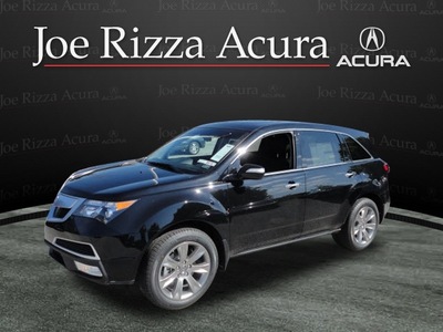 acura mdx 2011 black suv advance awd gasoline 6 cylinders all whee drive automatic with overdrive 60462