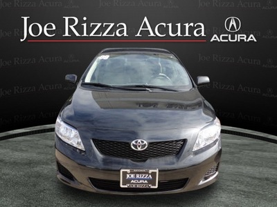 toyota corolla 2009 black sedan le gasoline 4 cylinders front wheel drive automatic with overdrive 60462