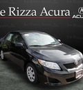 toyota corolla 2009 black sedan le gasoline 4 cylinders front wheel drive automatic with overdrive 60462
