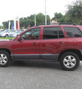 hyundai santa fe 2005 maroon suv gasoline 6 cylinders all whee drive automatic 33884