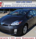 toyota prius 2010 gray hatchback i hybrid 4 cylinders front wheel drive automatic 75228