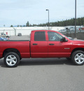 dodge ram pickup 1500 2008 inf red slt gasoline 8 cylinders 4 wheel drive automatic 99212