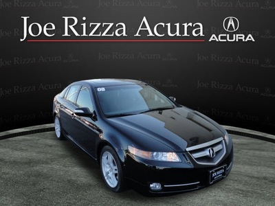 acura tl 2008 black sedan gasoline 6 cylinders front wheel drive automatic with overdrive 60462