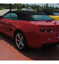 chevrolet camaro convertible 2011 red ss gasoline 8 cylinders rear wheel drive 6 spd auto 77090