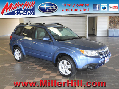 subaru forester 2010 blue suv 2 5x premium gasoline 4 cylinders all whee drive autostick 55811