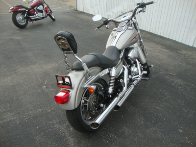 harley davidson fxdl 2007 silver dyna low rider 2 cylinders 6 speed 45342