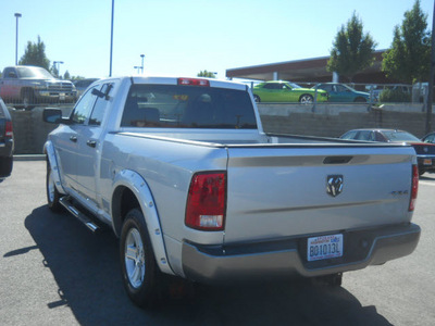 dodge ram pickup 1500 2009 silver st gasoline 8 cylinders 4 wheel drive 5 speed automatic 99212