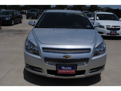 chevrolet malibu 2011 silver sedan ltz gasoline 6 cylinders front wheel drive 6 spd auto,hi torq 77090