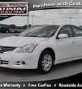 nissan altima 2010 white sedan 2 5 s gasoline 4 cylinders front wheel drive automatic 77388