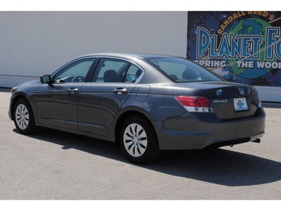 honda accord 2010 gray sedan lx gasoline 4 cylinders front wheel drive automatic with overdrive 77388
