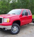 gmc sierra 3500 2011 red sle 8 cylinders not specified 44024