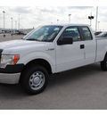 ford f 150 2011 white pickup truck xl flex fuel 6 cylinders 2 wheel drive 6 speed automatic 77388