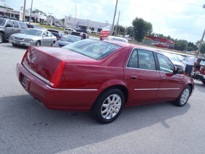 cadillac dts 2011 red sedan premium collection w navi gasoline 8 cylinders front wheel drive automatic 33870